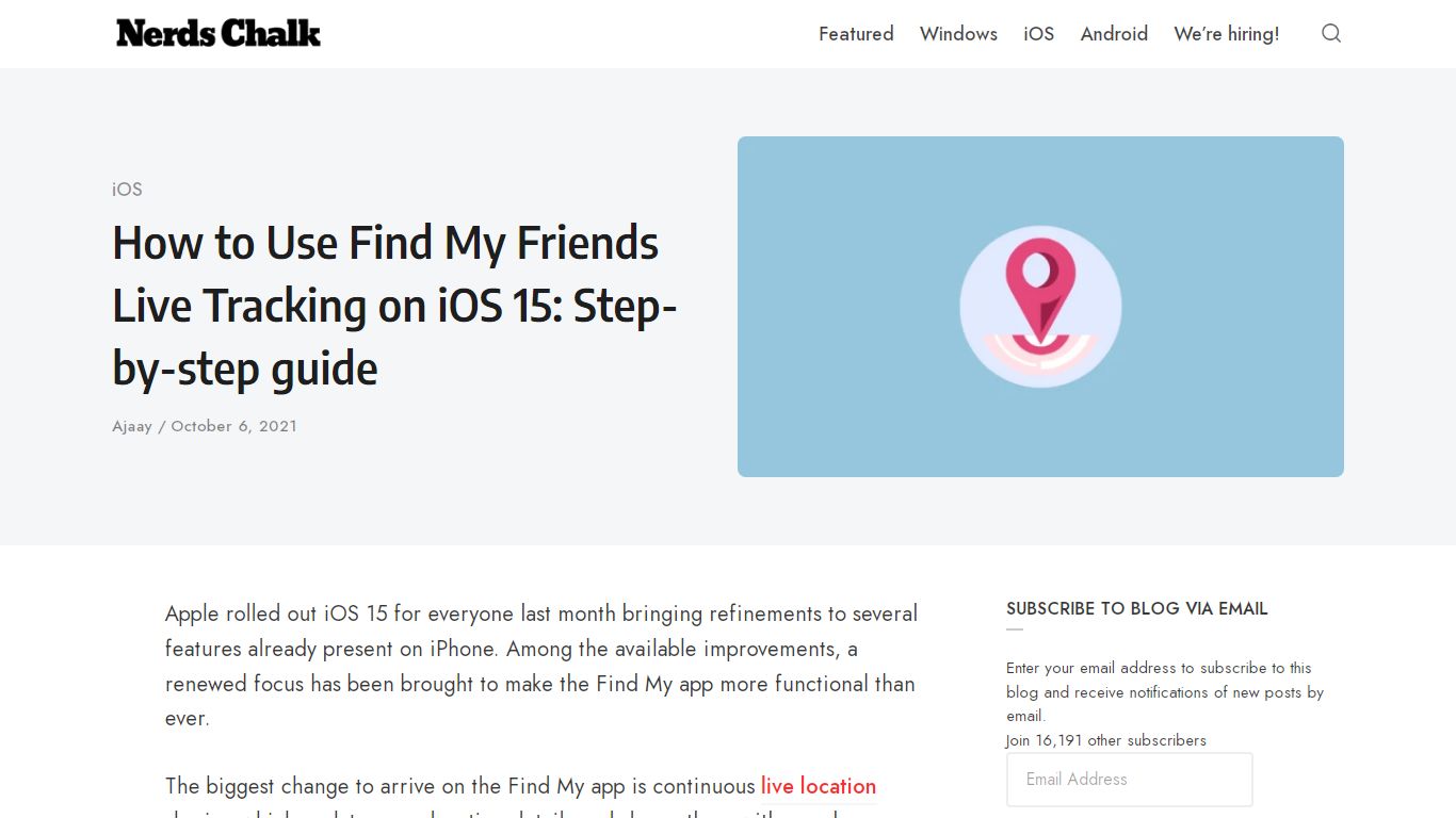 How to Use Find My Friends Live Tracking on iOS 15: Step-by-step guide